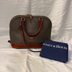 Dooney & Bourke Pebble Grain Zip Zip Satchel